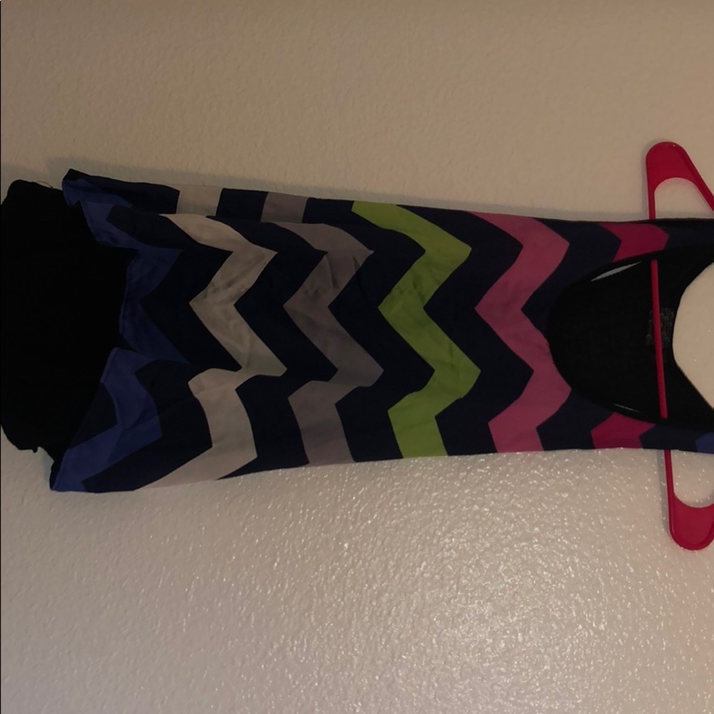 A colorful tank top